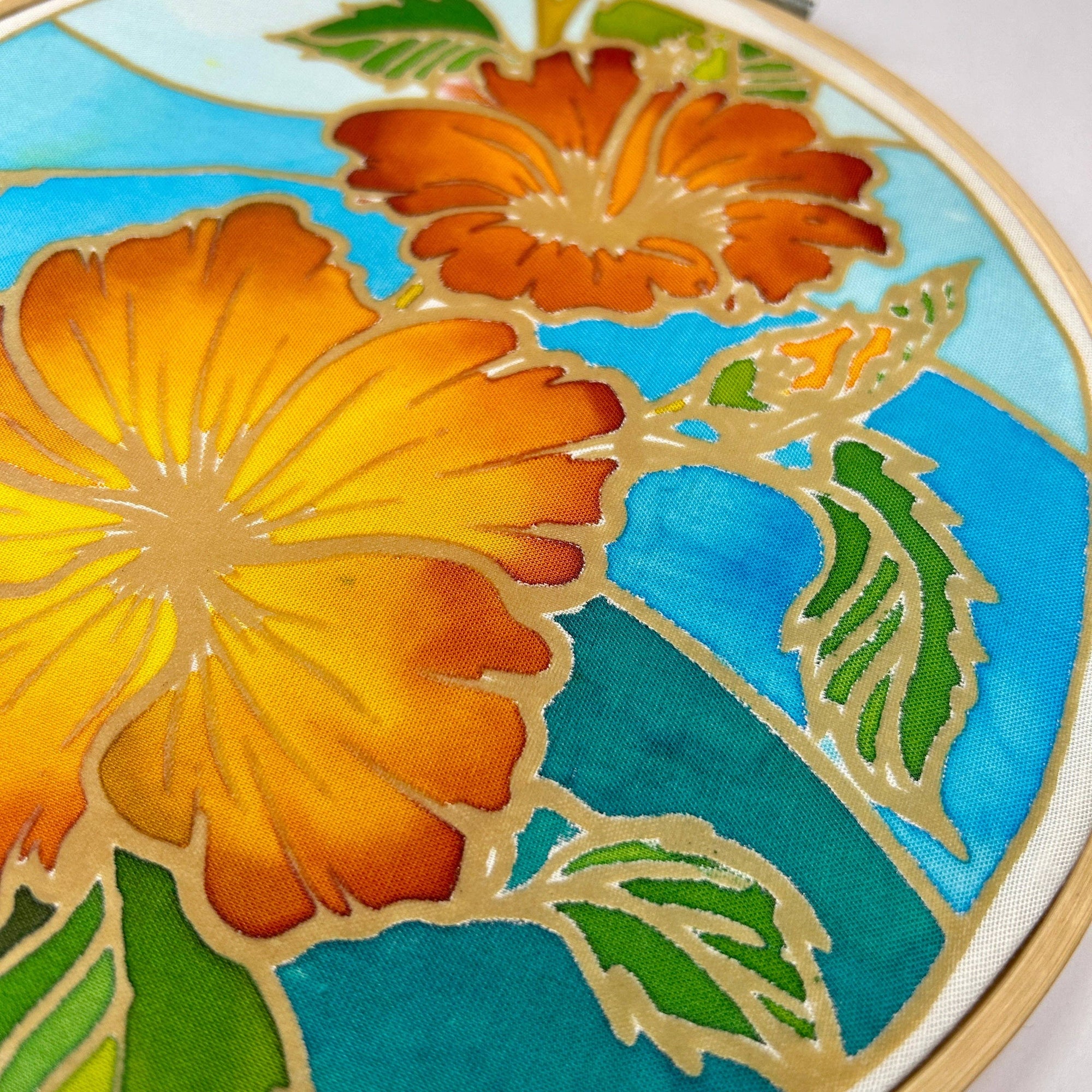Sweet Raya | Batik Craft Kit | Hand-Waxed DIY Art Kit UK: Batik Diy Kit
