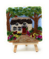 Paint with Wool:Mini Masterpiece Thatched Cottage Craft Kit