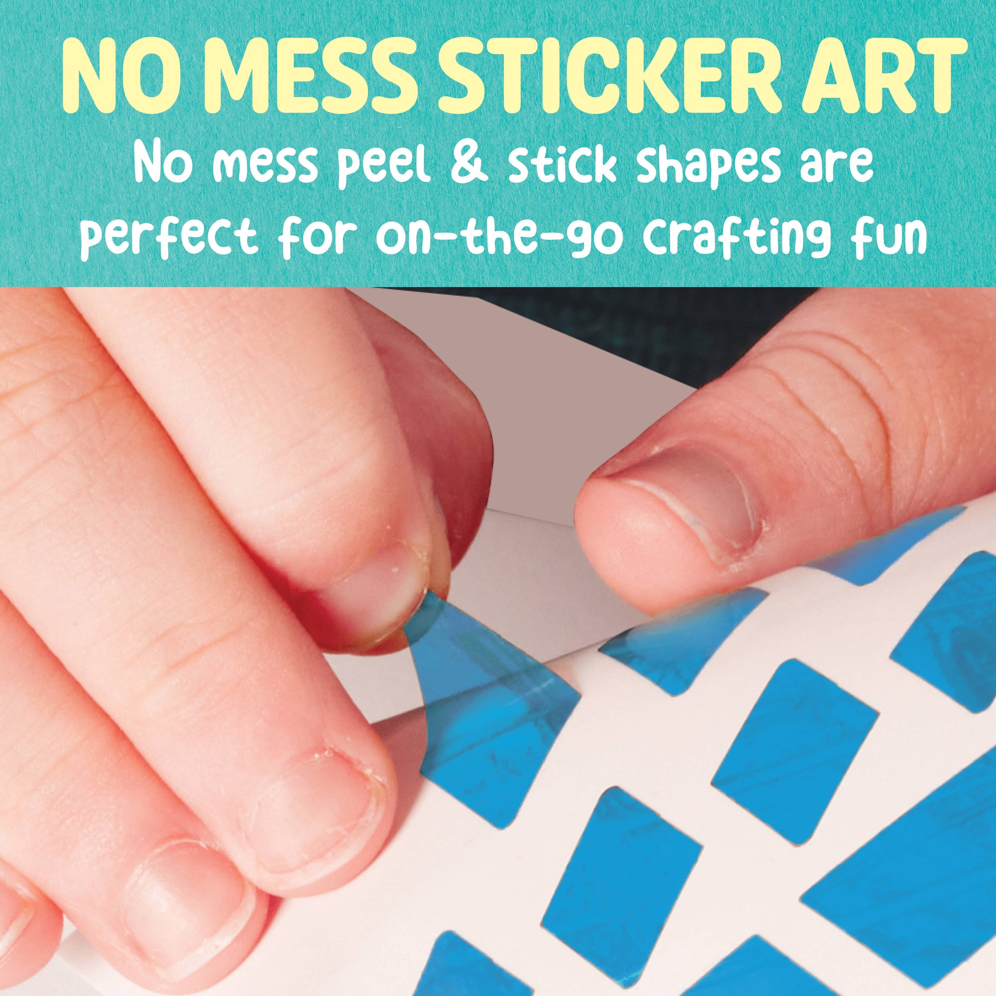 Sticker Suncatchers Mini Craft Kit for Kids