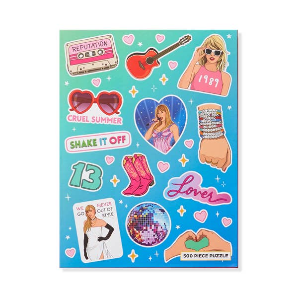 Pop Star Collage Puzzle