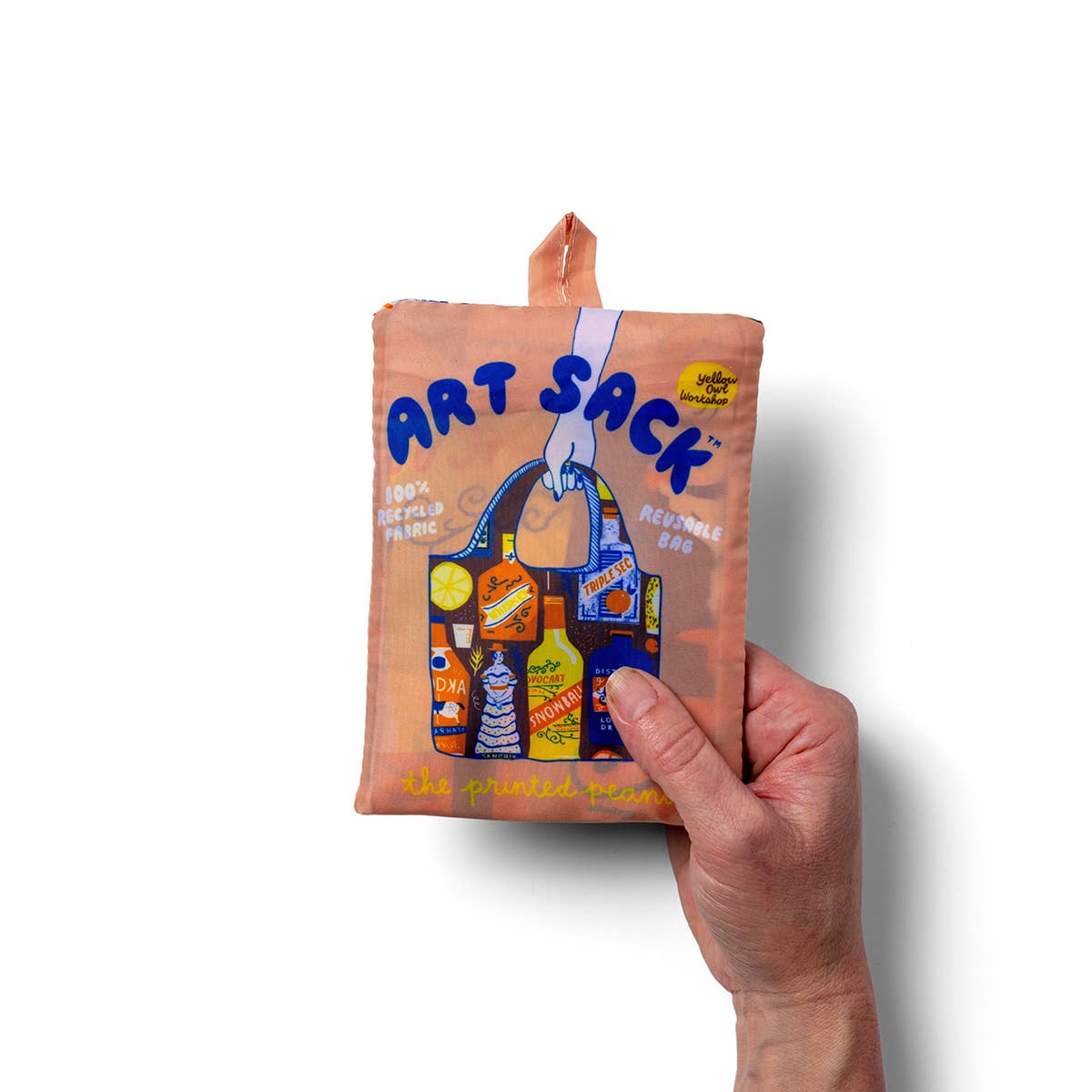 Cocktails Art Sack® by The Printed Peanut  | Reusable Tote