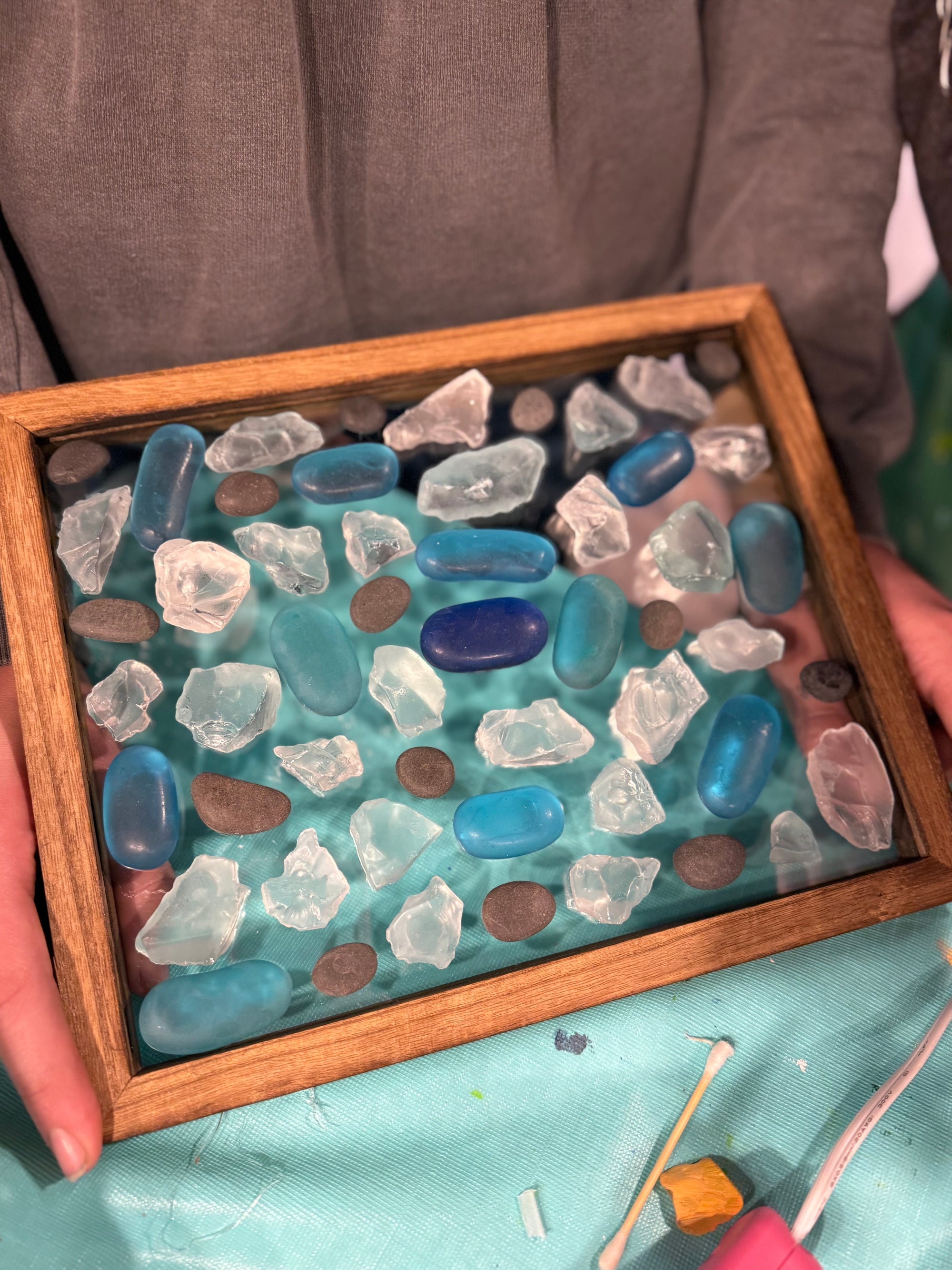 Sea Glass Frame Class