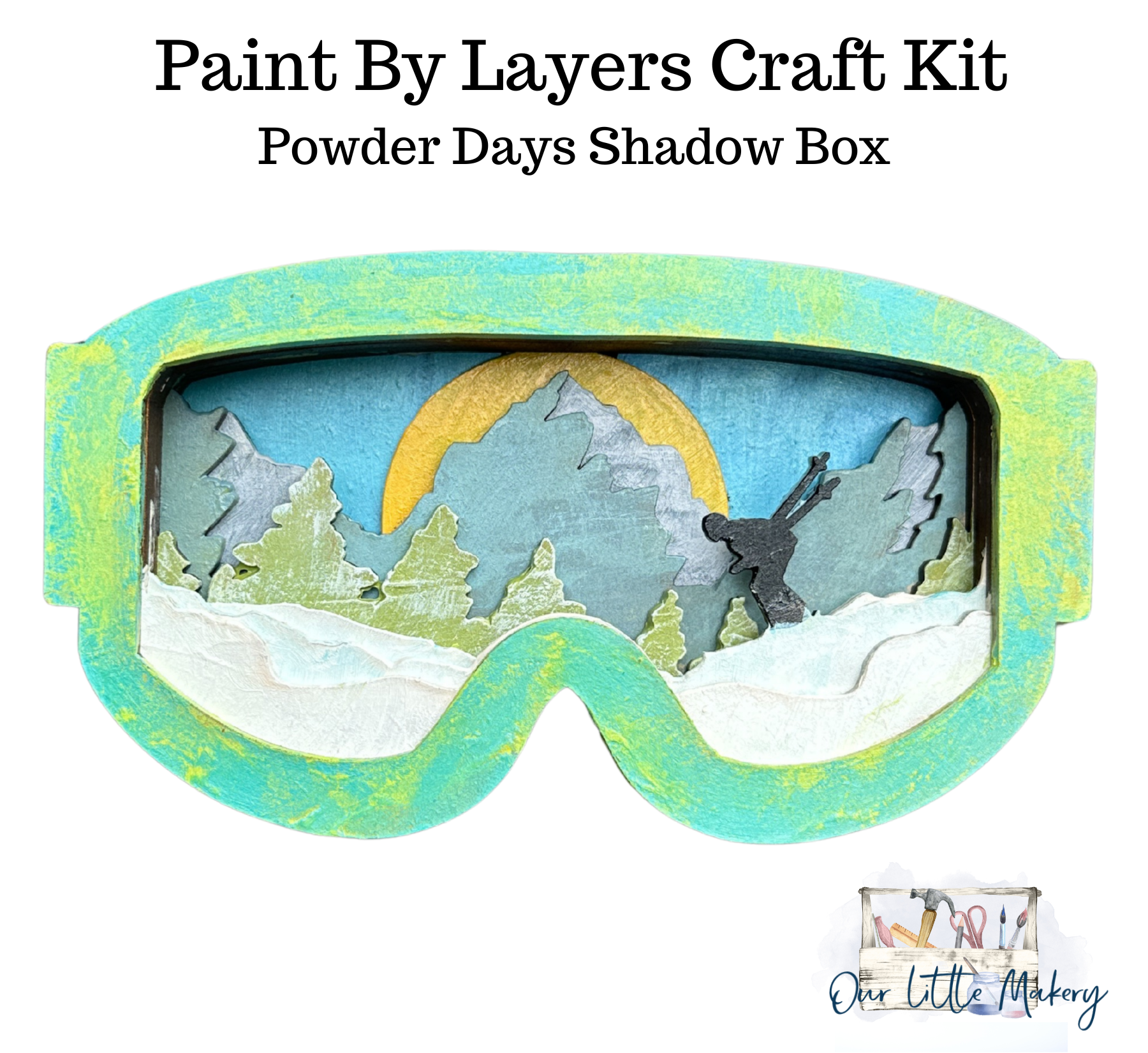 Powder Days Shadow Box Kit