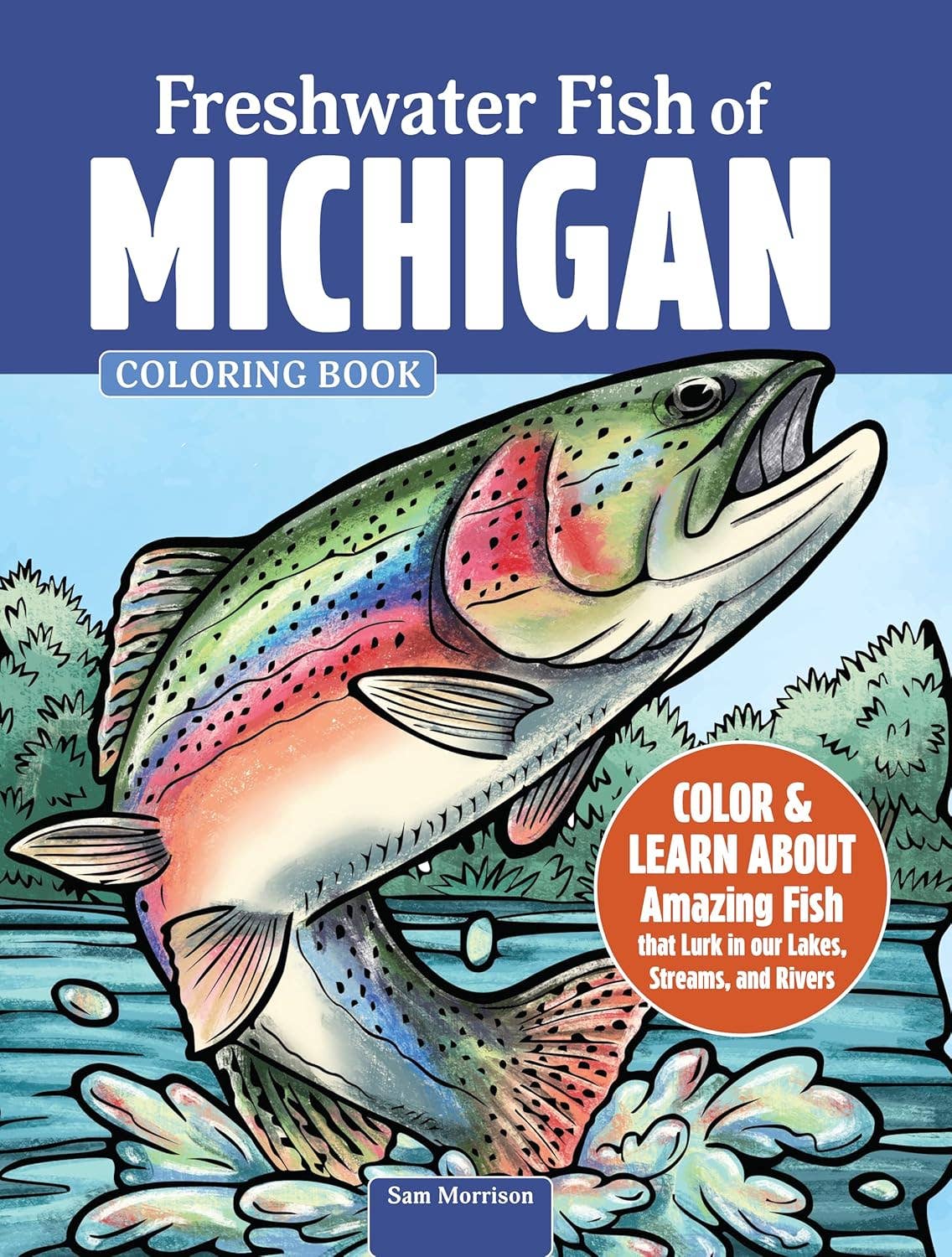 Freshwater Fish of Michigan Coloring Book