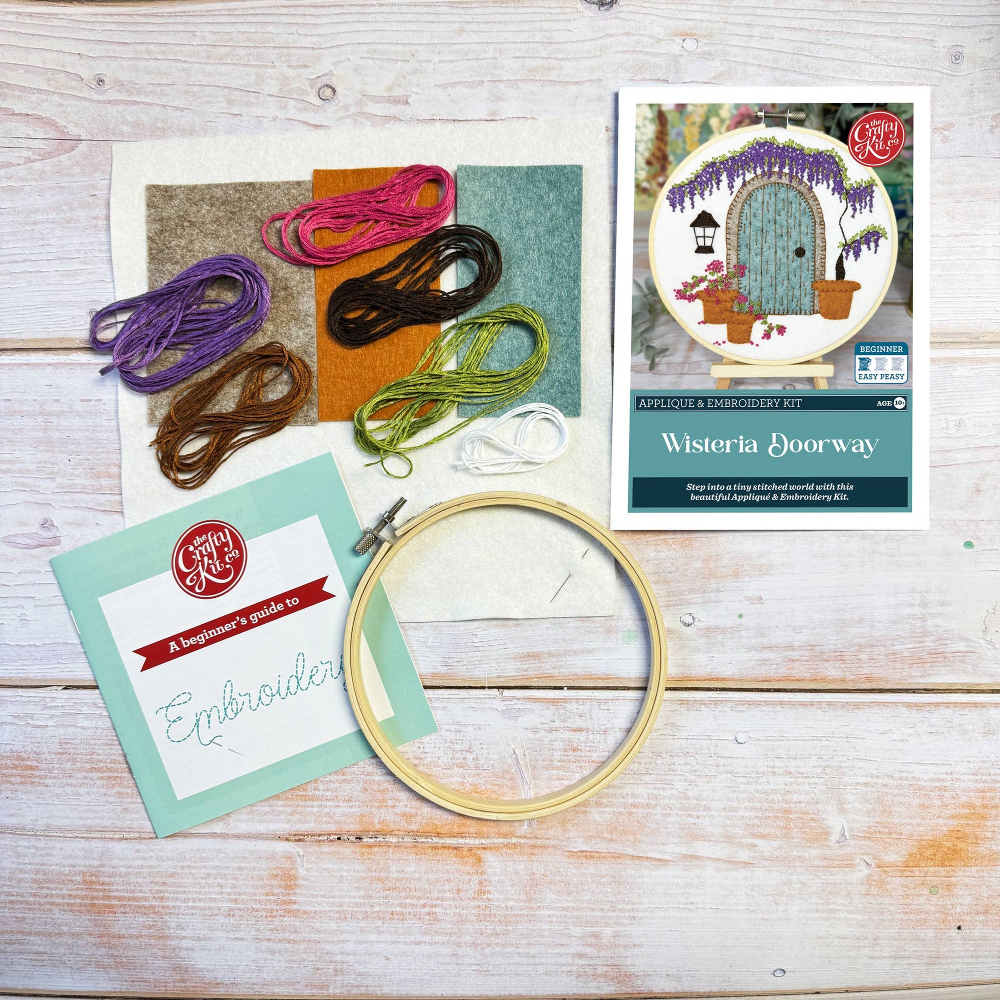 Wisteria Doorway Appliqué Craft Kit