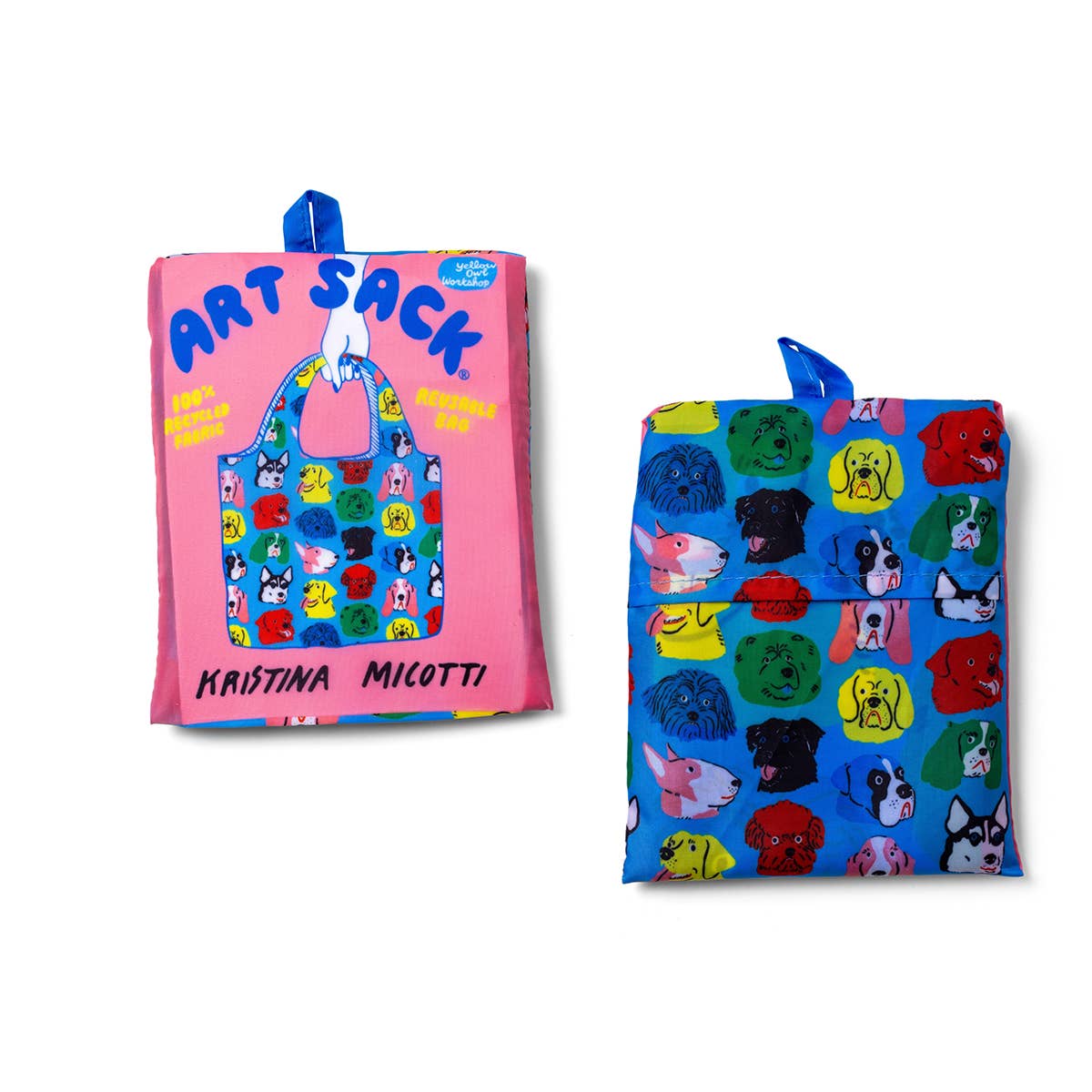 Dogs Art Sack® by Kristina Micotti | Reusable Tote Bag