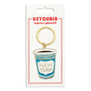 New York City Coffee Cup Keychain