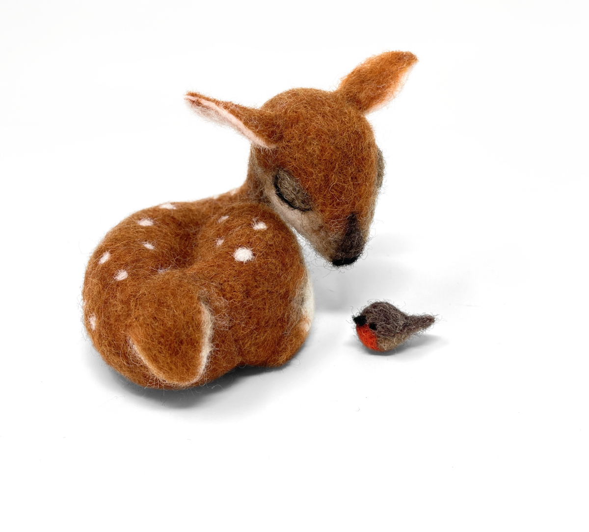 Sleepy Fawn Needle Felt Craft Kit
