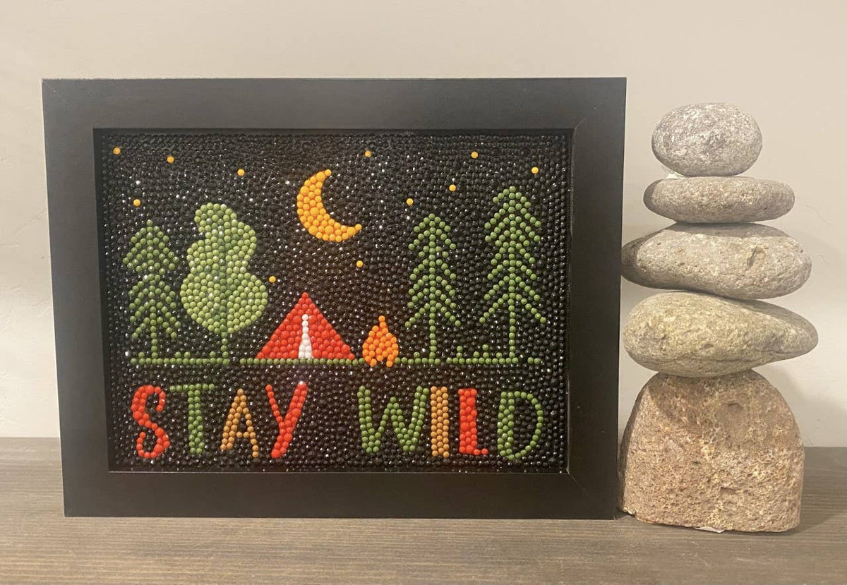 Stay Wild Diamond Art Kit