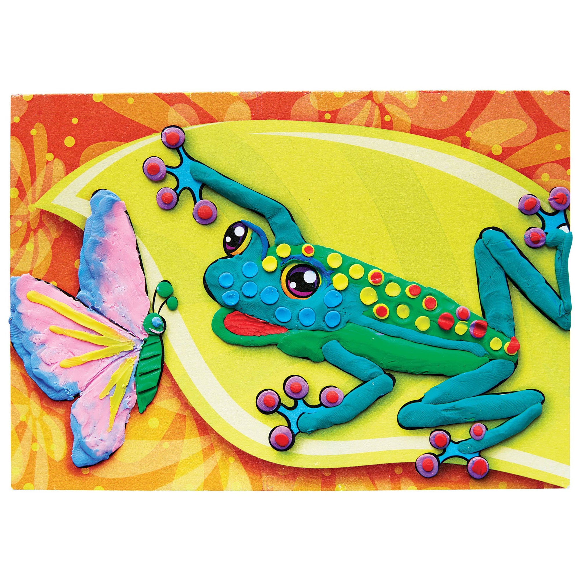 Do Art Coloring with Clay