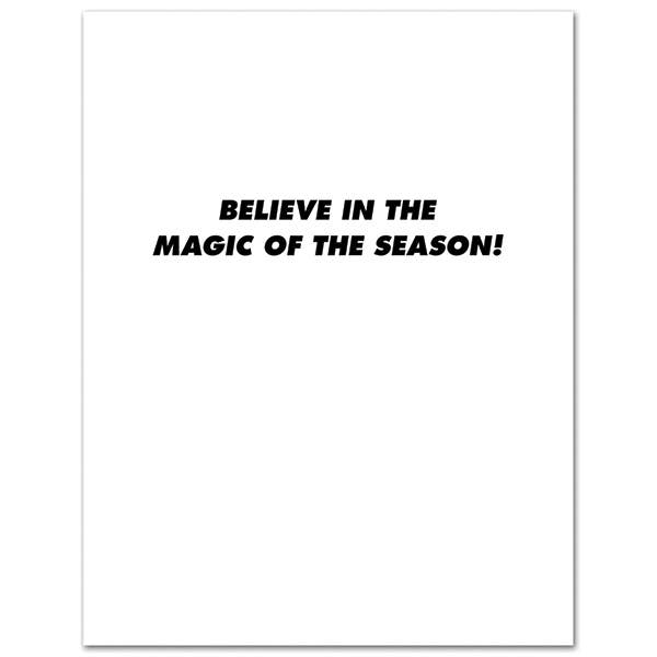 Ted Believe in the Christmas Spirit Card
