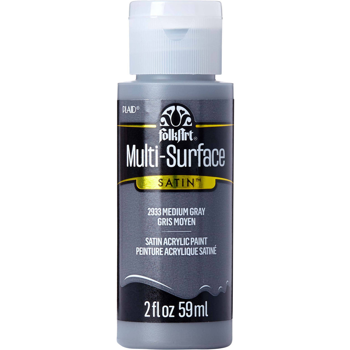 Multi-Surface Acrylic: Paint Medium Gray