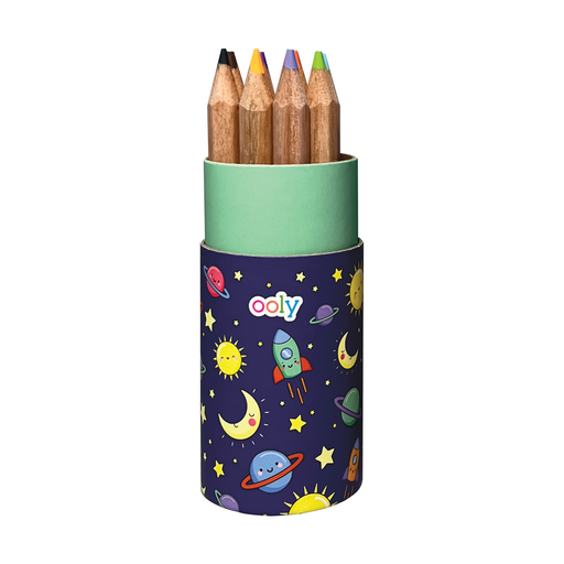 Draw 'n Doodle: Mini Colored Pencils + Sharpener (Display of: NAVY