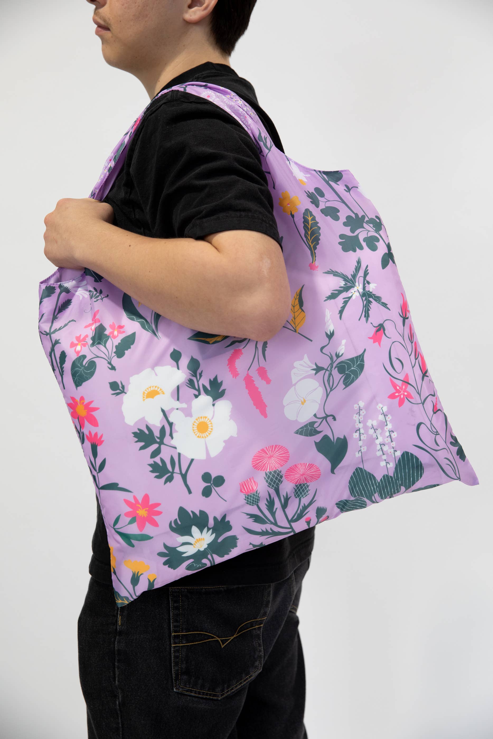 Floral Art Sack® by Banquet Workshop | Reusable Tote Bag