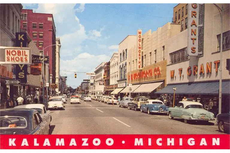 KCMA | Historic Downtown Kalamazoo Postcard Trio