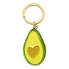 Avocado Heart Keychain