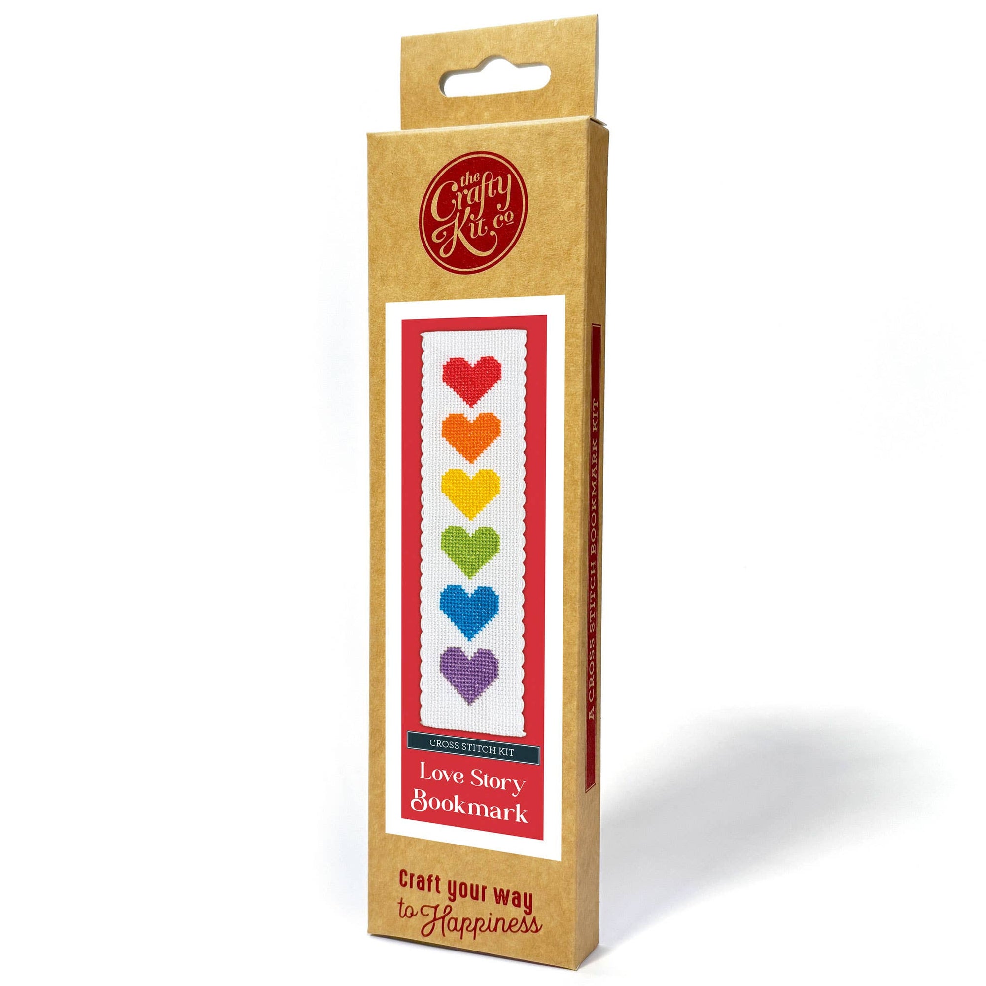 Love Story Cross Stitch Bookmark Kit