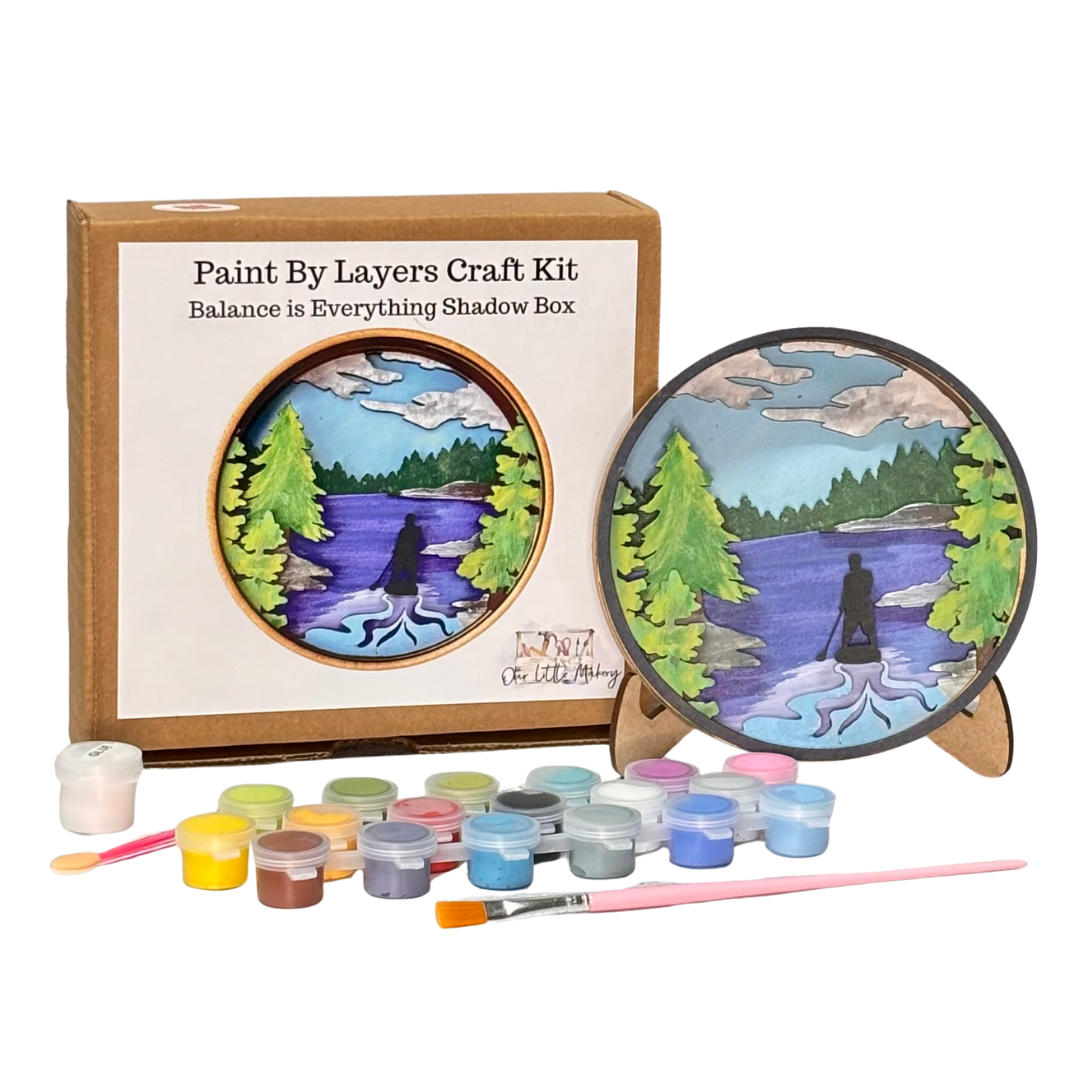 Balance is Everything Shadow Box Kit