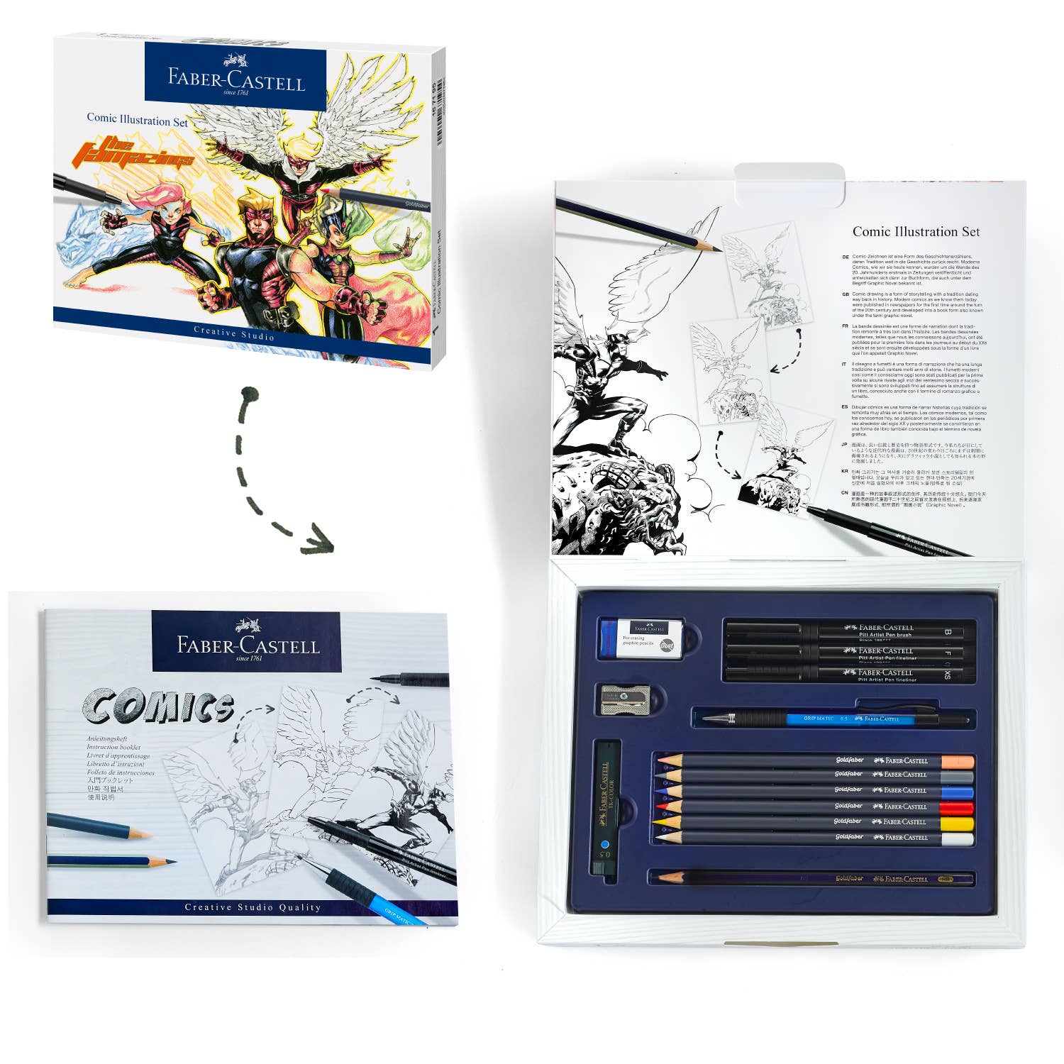 Comic Illustration Set