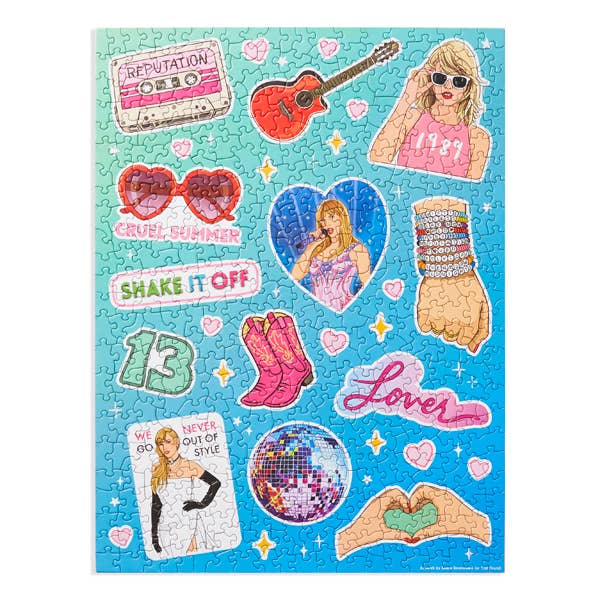 Pop Star Collage Puzzle