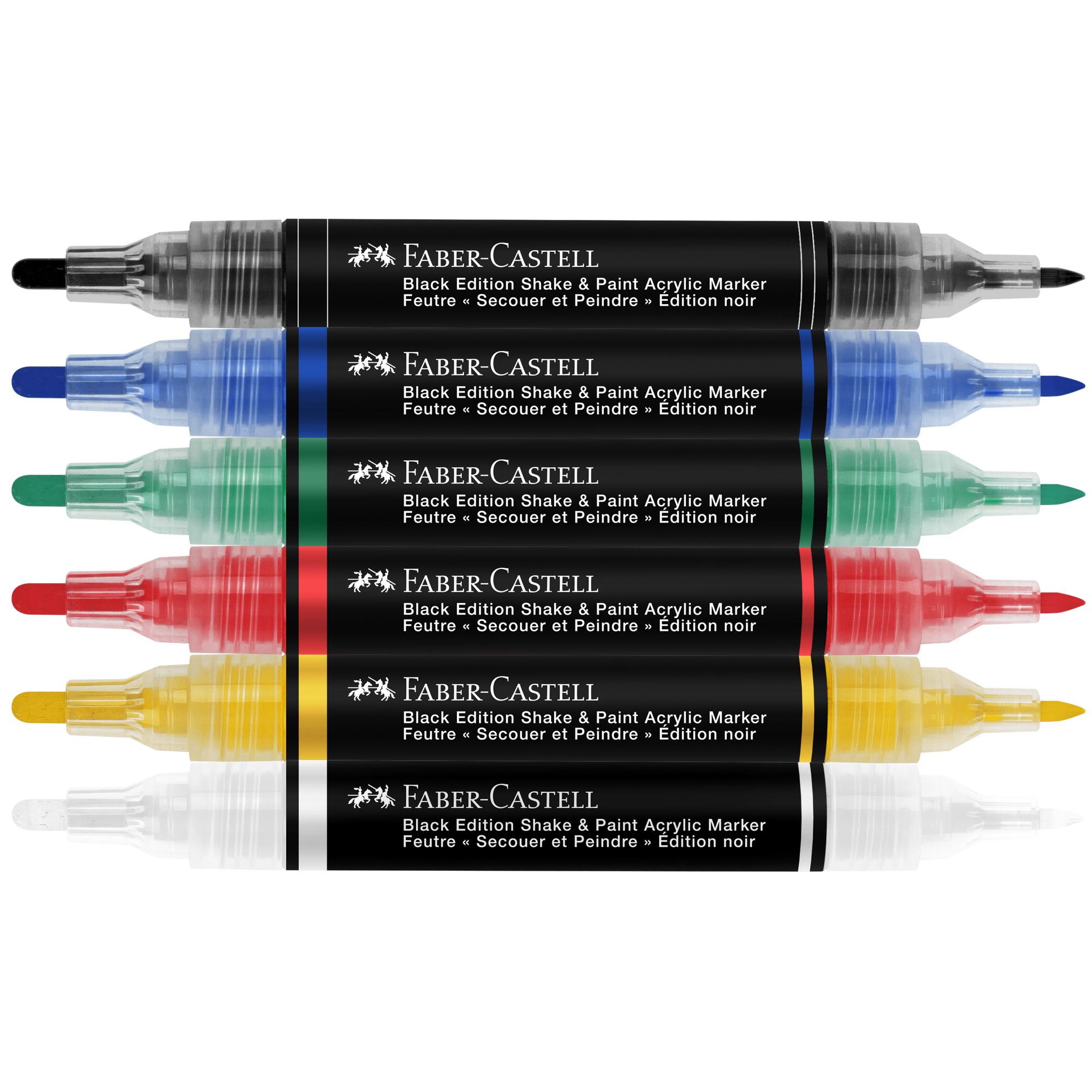Shake &amp; Paint Acrylic Markers 6 Ct Classic Colors
