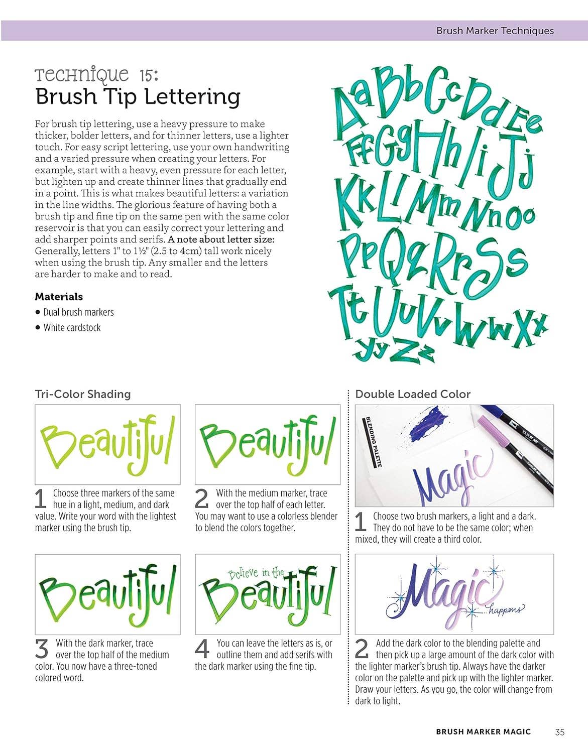Brush Marker Magic - Simple Color Effects for Art Projects