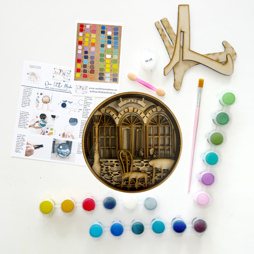 The Parisienne Afternoon Shadow Box Kit