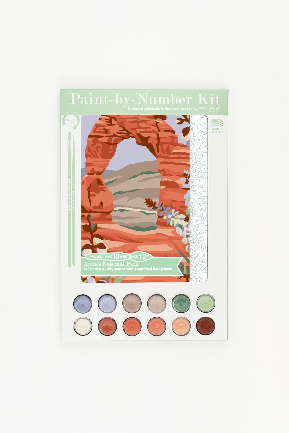 Arches National Park Paint-by-Number Kit