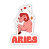 Aries Zodiac Sign Sticker