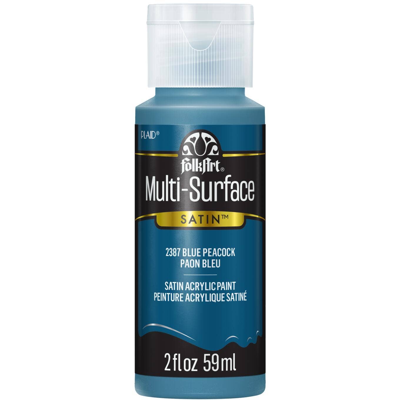 FolkArt ® Multi-Surface Satin Acrylic Paint - 2 oz: Linen