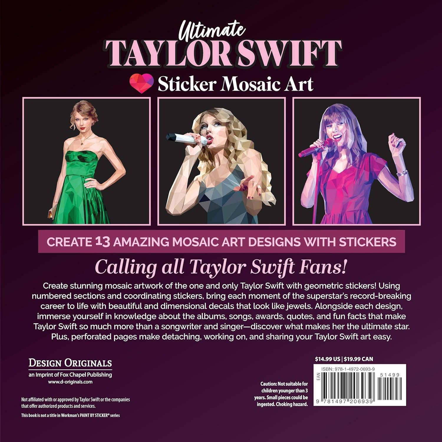 10-Copy Display - Ultimate Taylor Swift Sticker Mosaic Art
