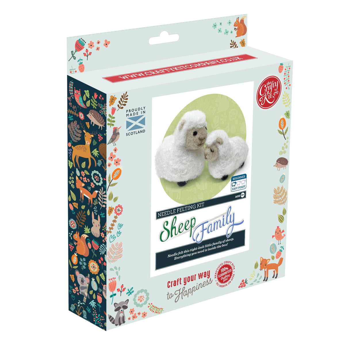 Sheep Family Needle Felt Craft Kit