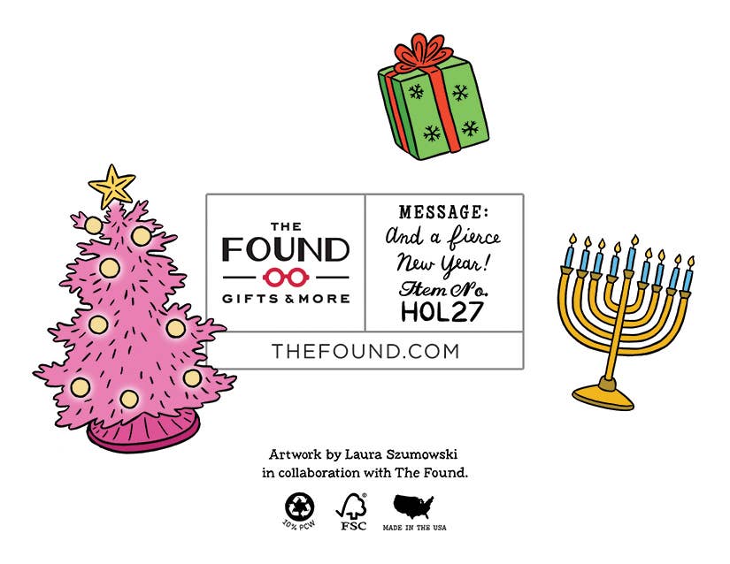 Drag Queens Have a Fabulous Holiday Christmas Card