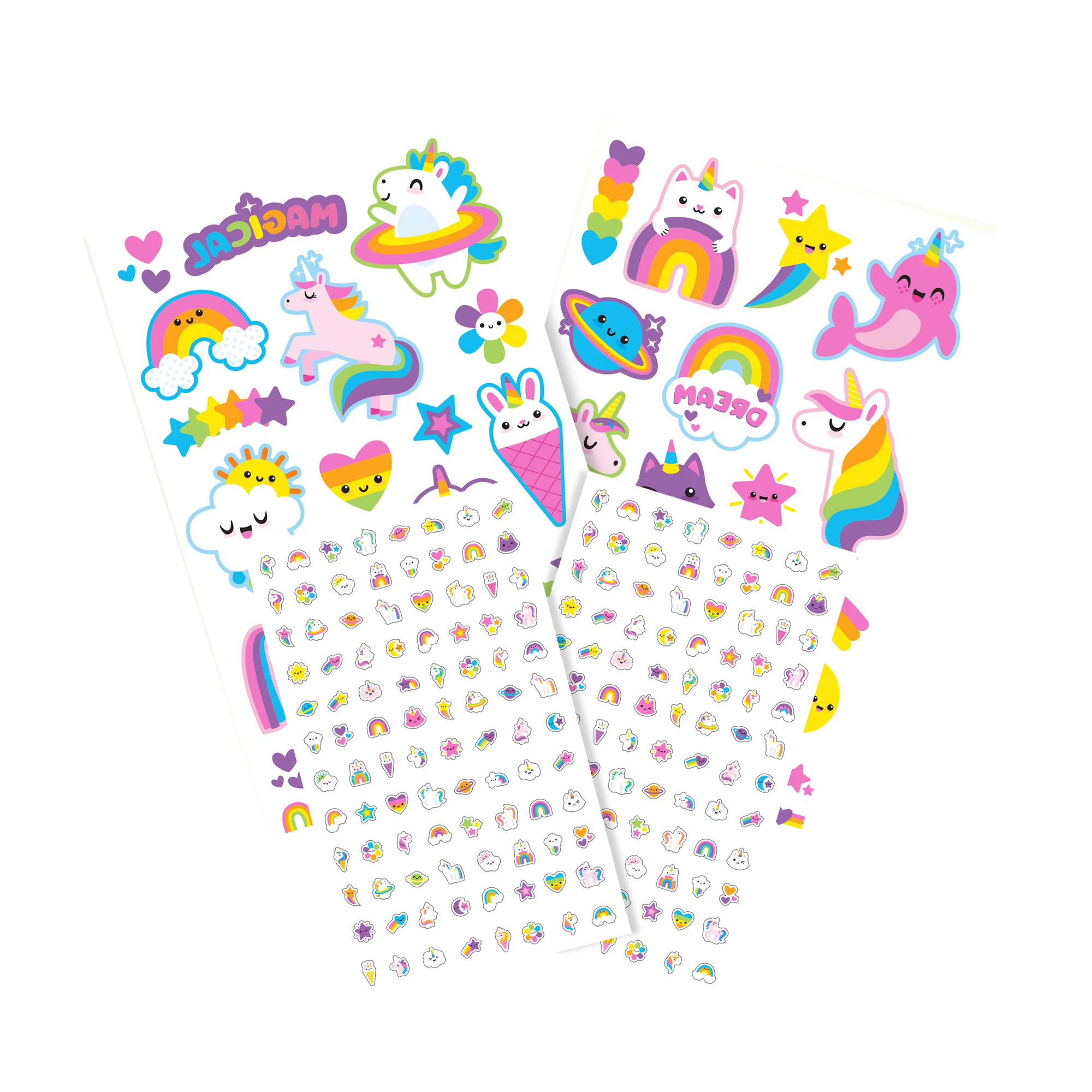 Tattoo Palooza: Temporary Tattoos &amp; Nail Stickers - Unicorns