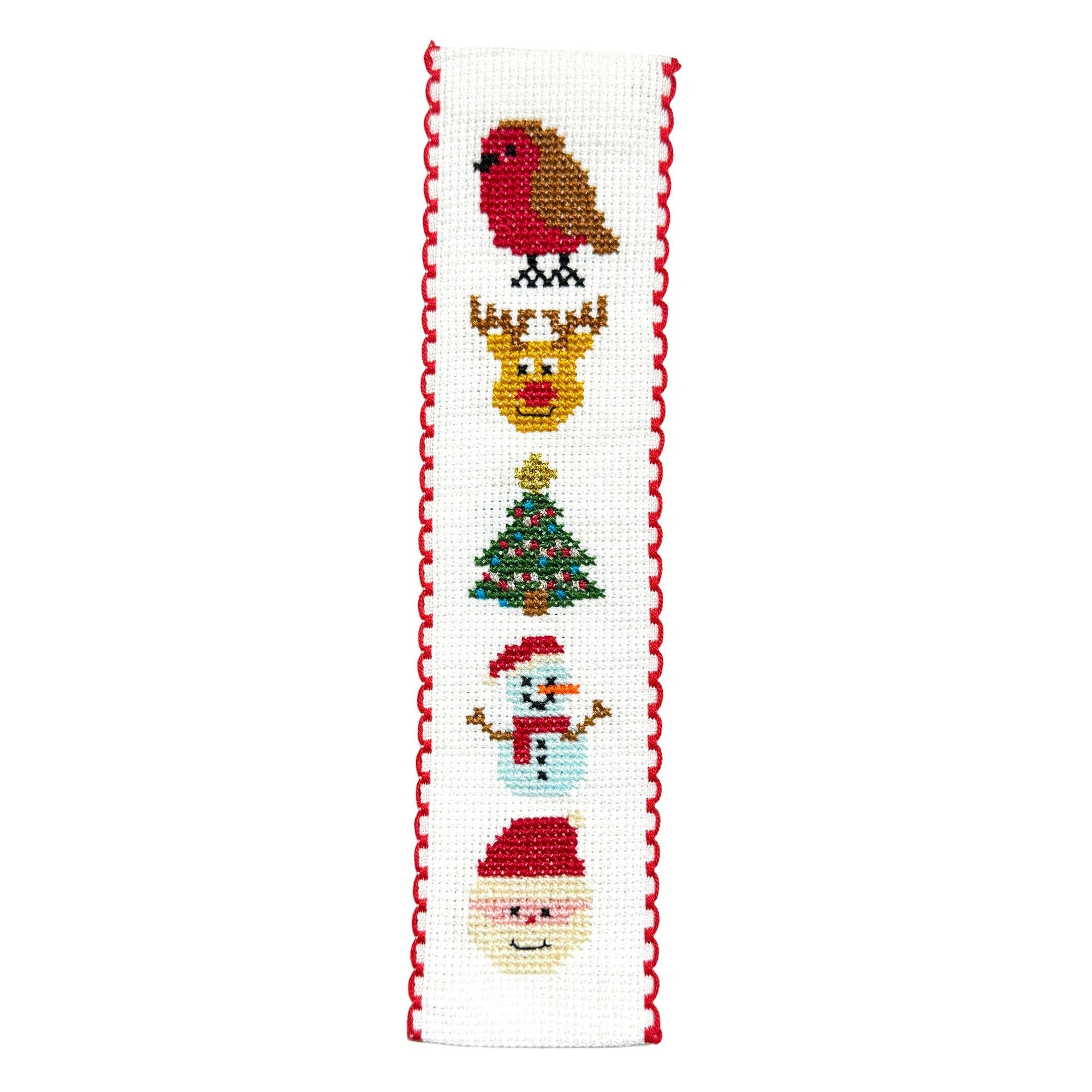 Festive Friends Cross Stitch Bookmark Kit