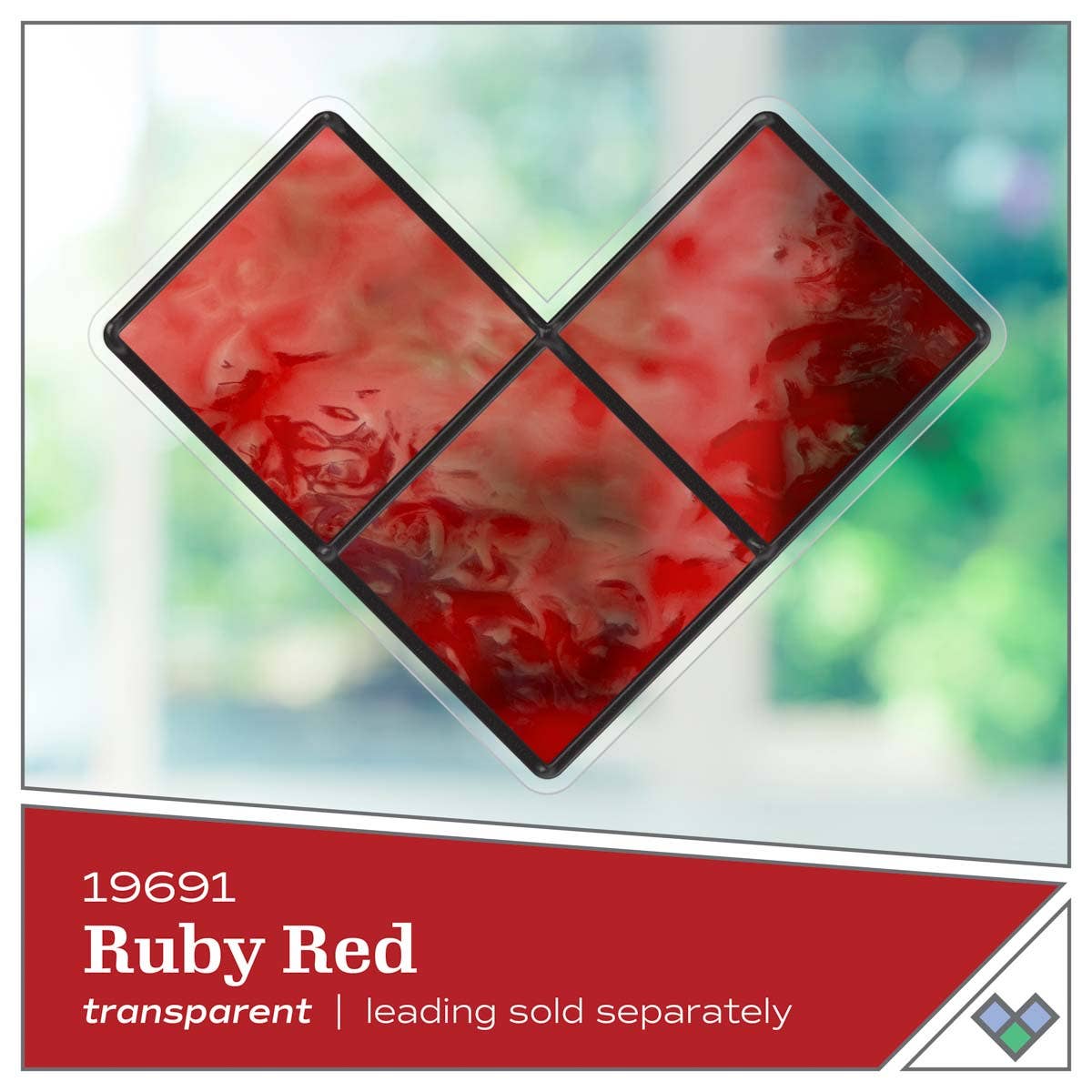 Gallery Glass ® Stained Glass Paint, 2 oz: Ruby Red