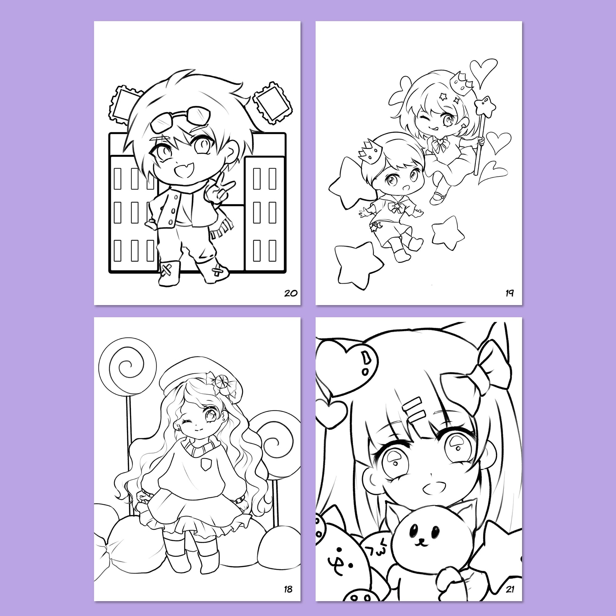 Anime Drawing - Chibi Edition Drawing Instruction Kit