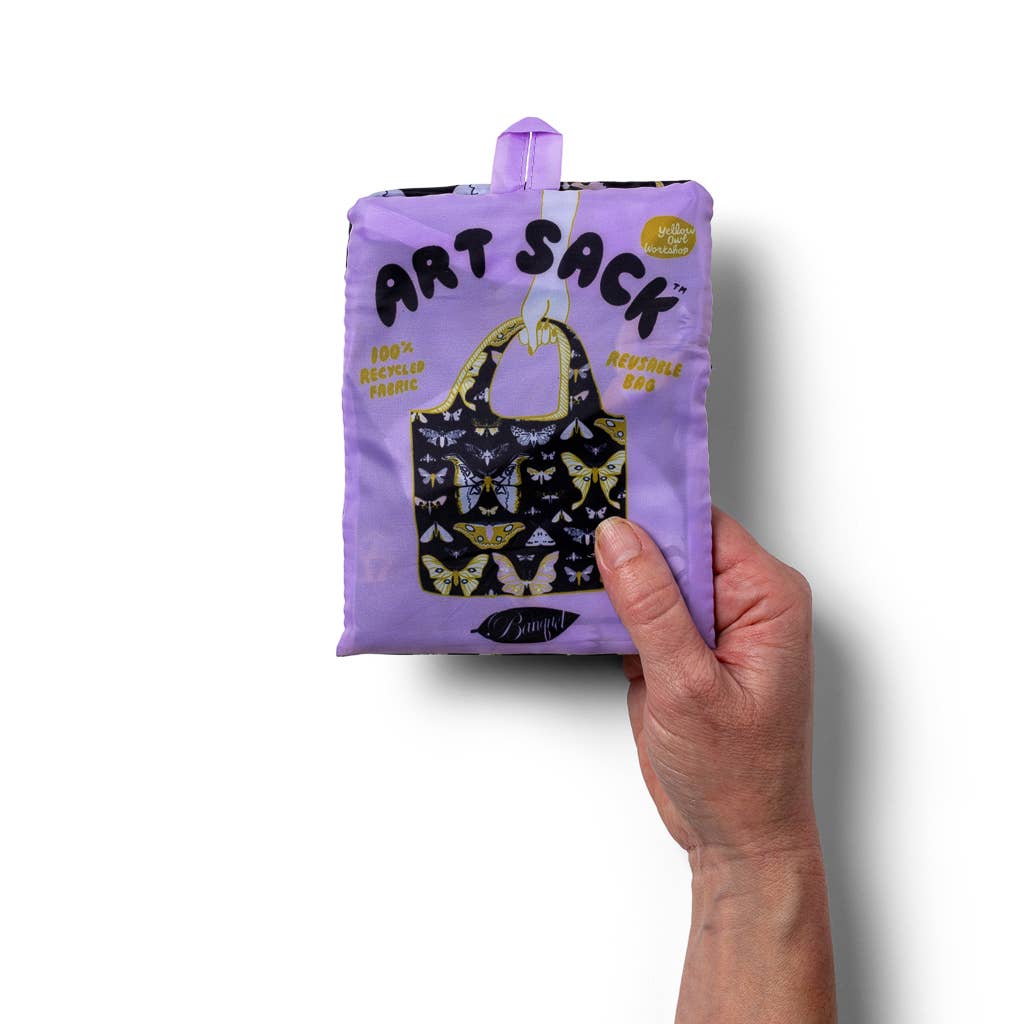 Moths Art Sack® by Banquet Workshop | Reusable Tote Bag