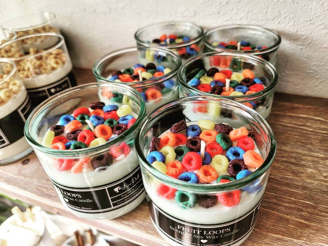 Fruit Loops Candle