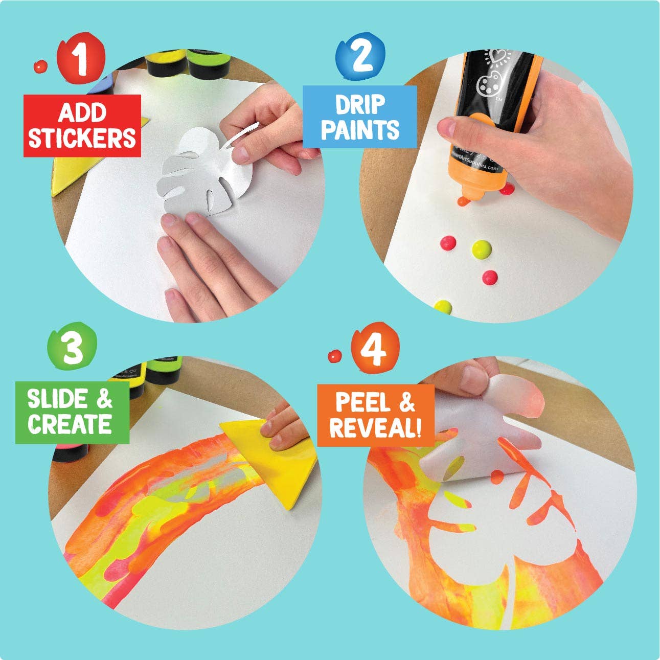 Squeegee Art Kit
