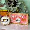 &#39;How Are You Feline?&#39; Mini Matchbox Cross Stitch Kit