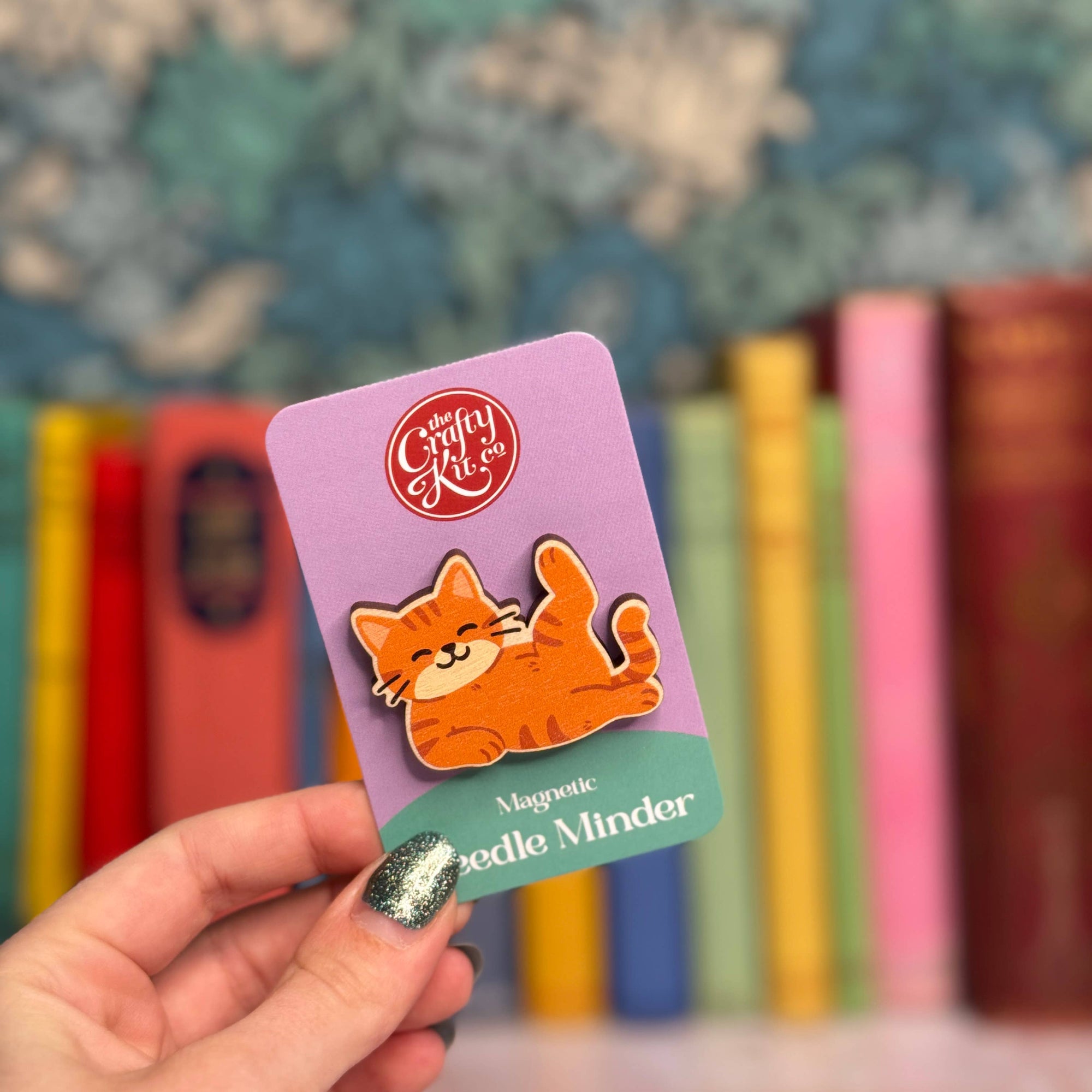 Cat Needle Minder - Ginger