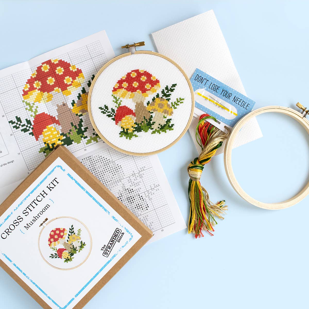 Evil Eye Cross Stitch Kit 