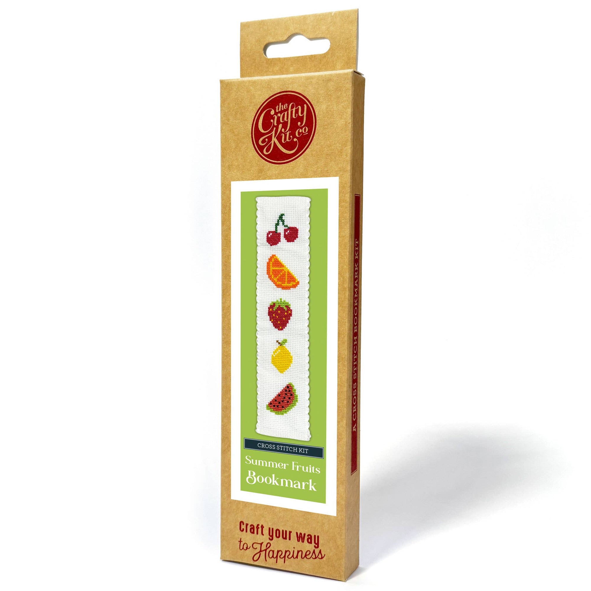 Summer Fruits Cross Stitch Bookmark Kit