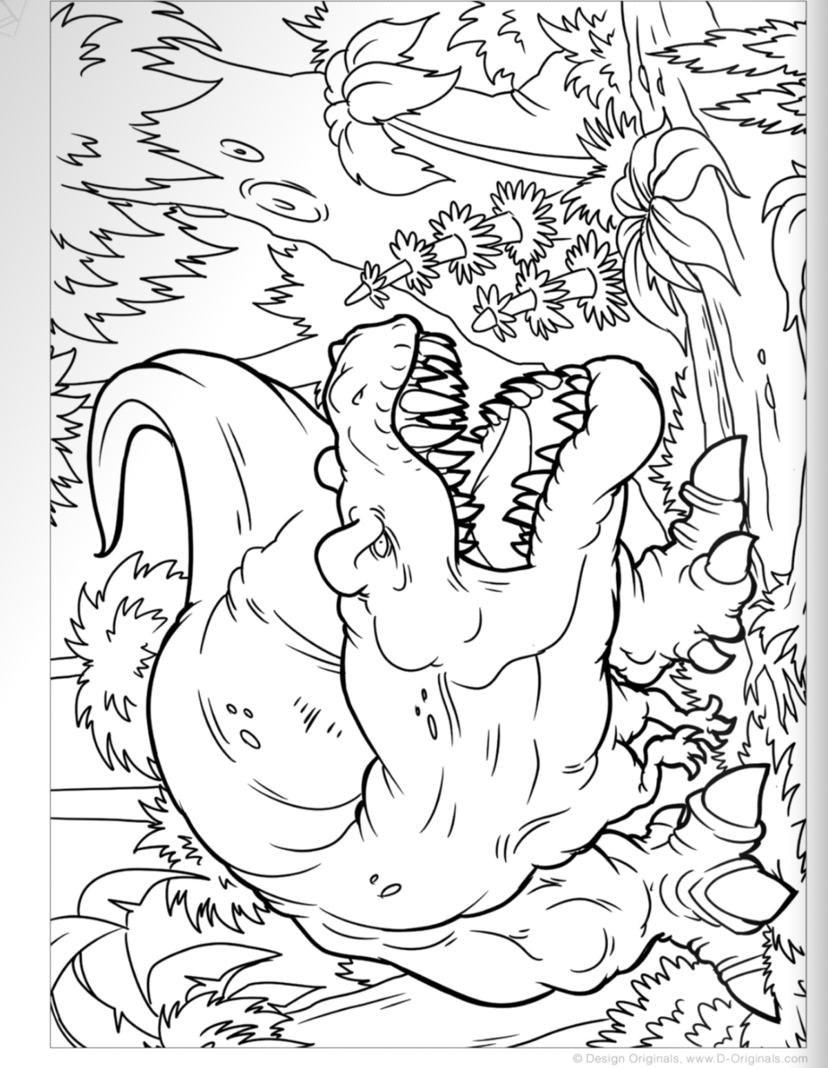 Dinosaurs Coloring Book