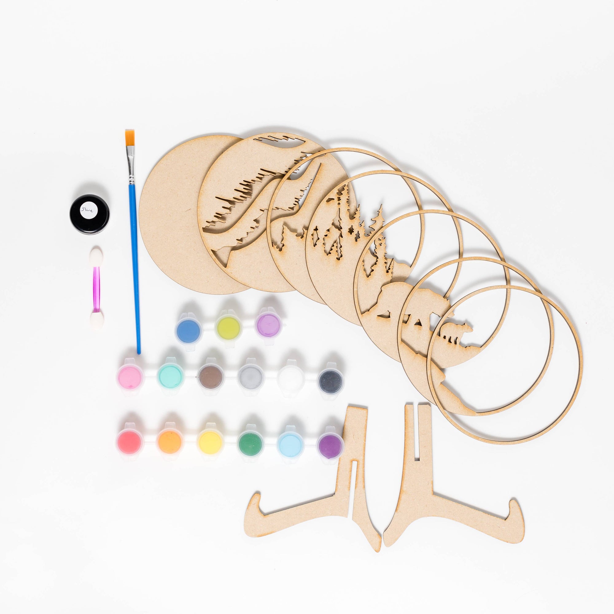 Golden Fields Shadow Box Kit