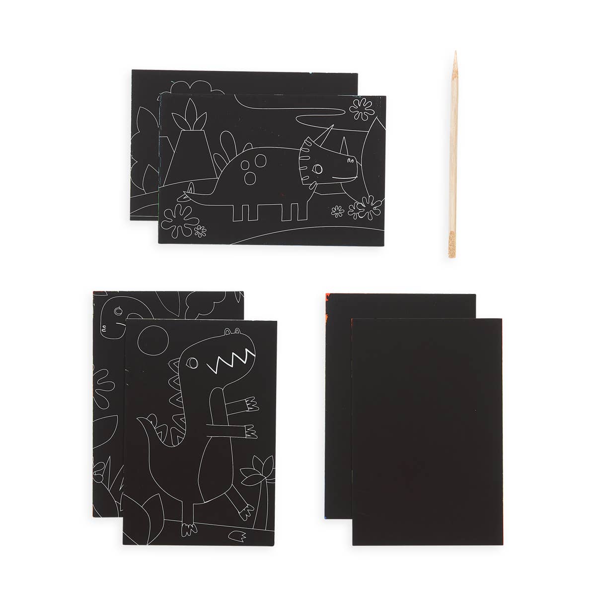 Mini Scratch &amp; Scribble Art Kit: Dino. Days