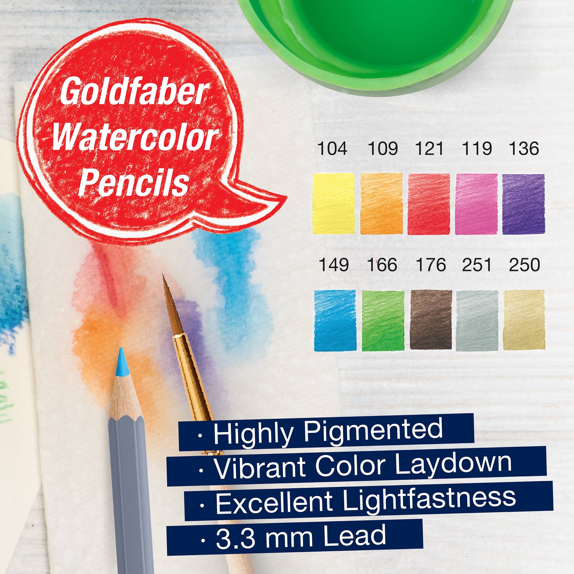 Art on the Go Watercolor Pencils