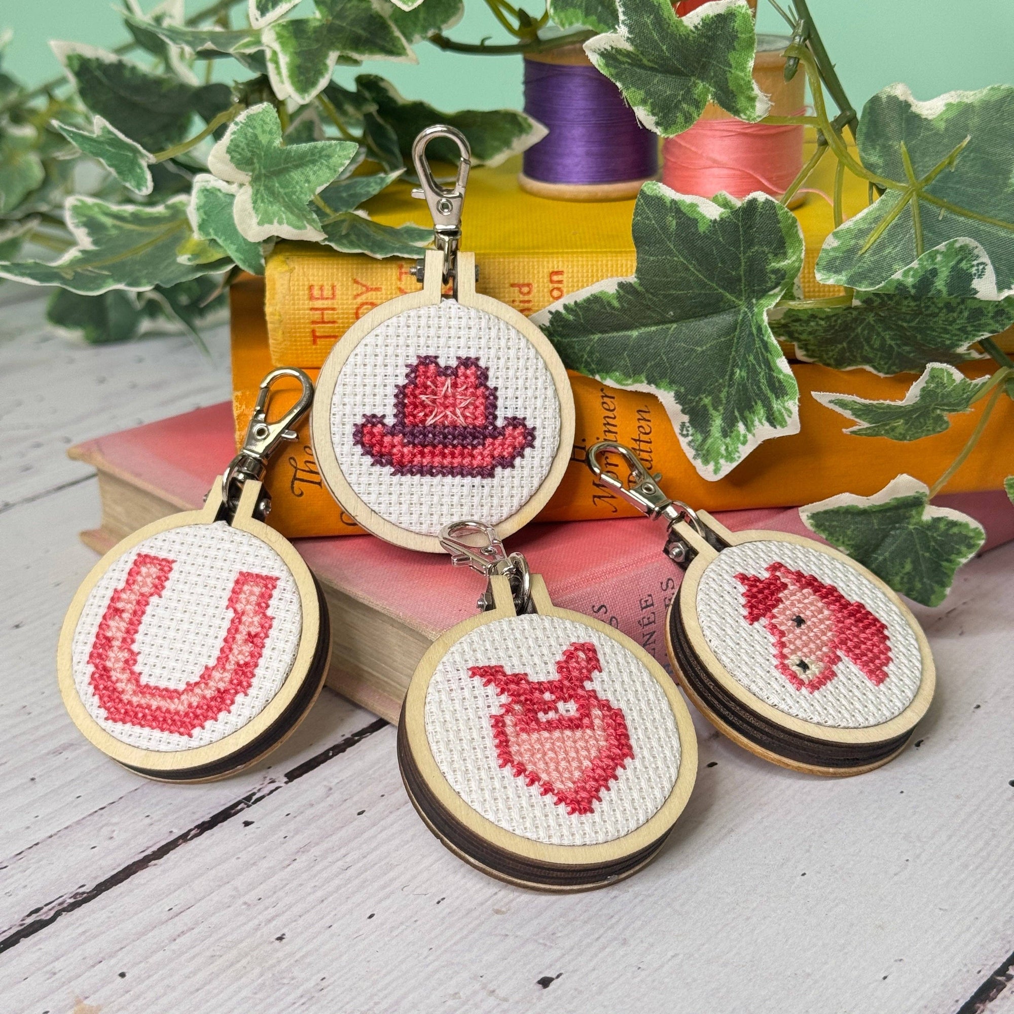The Pink Pony Club (pony) Mini Matchbox Cross Stitch Kit