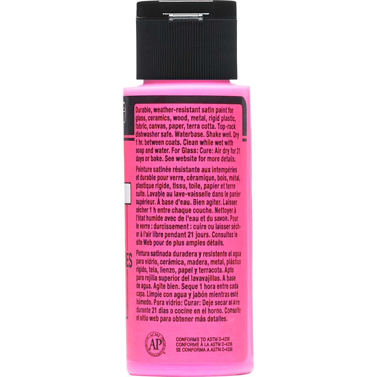 Multi-Surface Acrylic Paint: Bright Pink